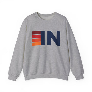 Buy sport-grey Indiana Retro Sweatshirt | Retro Stripes Indiana