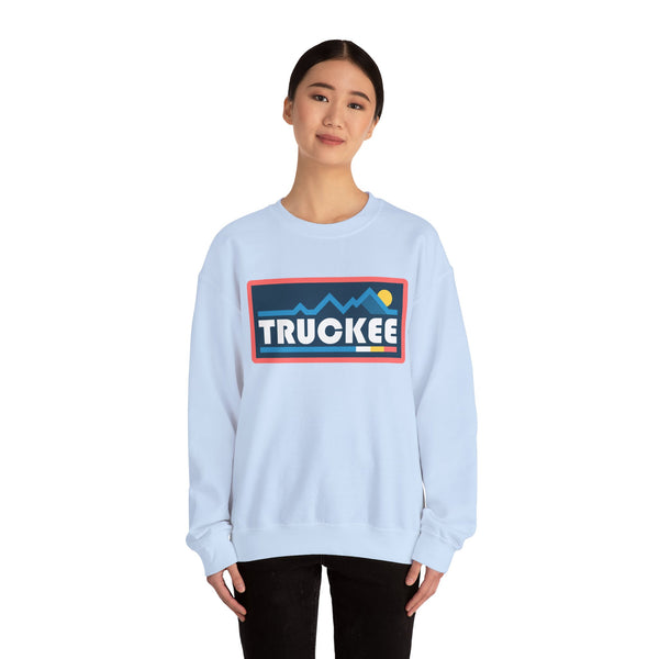 Truckee, California Sweatshirt - Mountain Graphic Crewneck