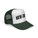 New Jersey Retro Collegiate Style Trucker Hat-17