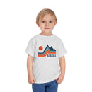 Alaska Toddler T-Shirt - Retro Palm Tree Unisex Toddler Alaska Shirt-13