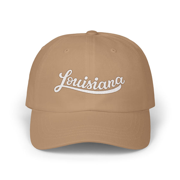 Louisiana Dad Hat - Embroidered Louisiana Classic Dad Cap