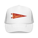 Canyonlands National Park Pennant Trucker Hat — Vintage Foam Mesh Cap-6