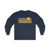 Telluride, Colorado Long Sleeve Shirt - Retro Unisex Shirt