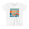 Big Sky, Montana Youth T-Shirt - Kids Big Sky Shirt