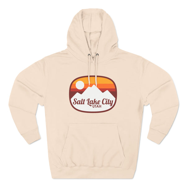 Premium Salt Lake City, Utah Hoodie - Retro Unisex Salt Lake City Sweatshirt