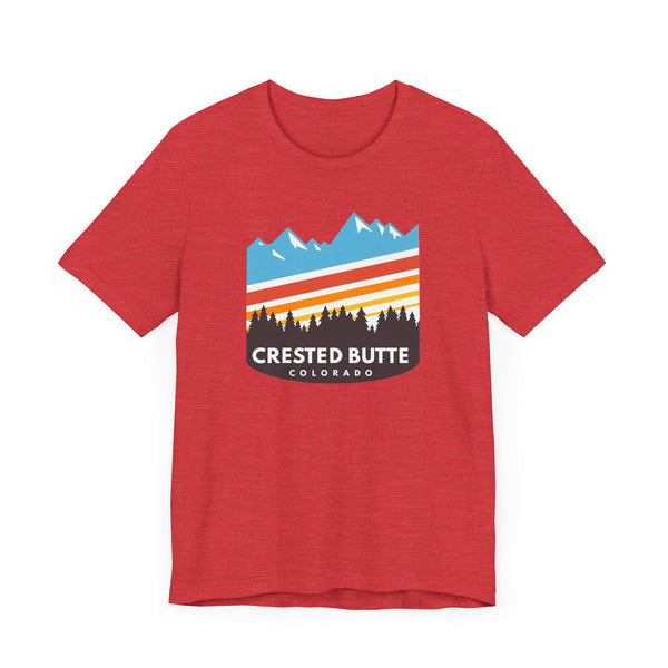 Crested Butte, Colorado T-Shirt - Retro Unisex Crested Butte Shirt