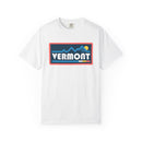 Vermont Graphic Tee, Comfort Colors Retro Mountain Unisex T shirt-1