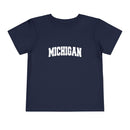 Michigan Toddler Graphic Tee - Kids Michigan Vacation T-Shirt-2