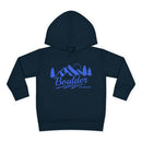 Boulder, Colorado Toddler Hoodie - Unisex Mountain Boulder Pullover Sweatshirt, Kids Hooded Jumper, Colorado Souvenir-3