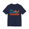 Truckee, California Retro Mountains Sunset T-Shirt | Vintage Truckee Tee