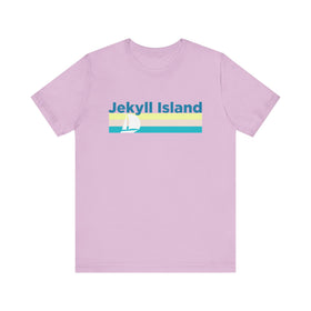 Buy lilac Jekyll Island T Shirt - Sailboat Graphic Jekyll Island Tee