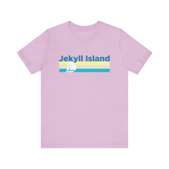 Jekyll Island T Shirt - Sailboat Graphic Jekyll Island Tee
