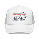 New Hampshire Après-ski Trucker Hat — Foam Mesh Cap-6