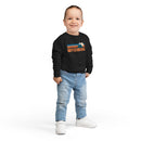 Wyoming Toddler Sweatshirt - Retro Mountain Wyoming Toddler Crewneck Sweatshirt-19