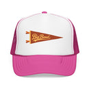 Big Bend National Park Pennant Trucker Hat — Vintage Foam Mesh Cap-5