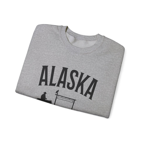 Alaska Sweatshirt - Mountain Cowboy Graphic Crewneck
