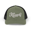 Illinois Snapback Trucker Cap - Embroidered Illinois Hat-5