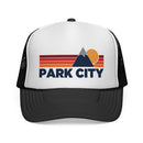 Park City, Utah Retro Mountains Trucker Hat - Vintage Style Park City Cap-2