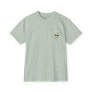 Myrtle Beach, South Carolina Palm Tree Pocket Tee, Summer Coastal Vibes Top, Beach Apparel - Comfort Colors Graphic T Shirt-3