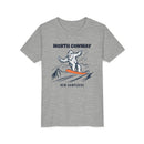 North Conway, New Hampshire Yeti Snowboard Youth Tee - Kids Skiing Shirt-3