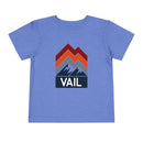 Vail, Colorado Toddler T-Shirt - Retro Palm Tree Toddler Vail Shirt-3