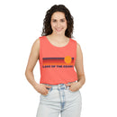 Lake of the Ozarks, Missouri Retro Sunstripe Tank Top | Comfort Colors - 100% Cotton-7