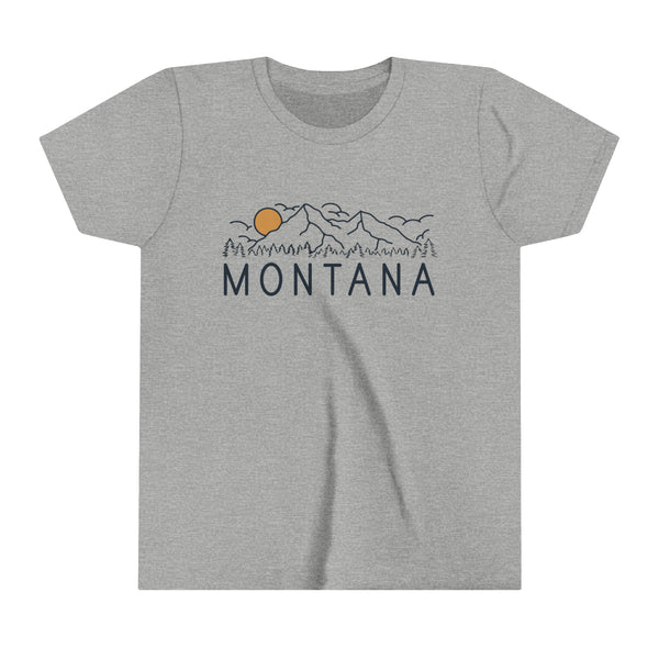 Montana Youth T-Shirt - Unisex Kids Montana Shirt