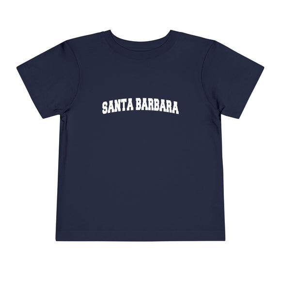 Santa Barbara, California Toddler Graphic Tee - Kids Santa Barbara Vacation T-Shirt