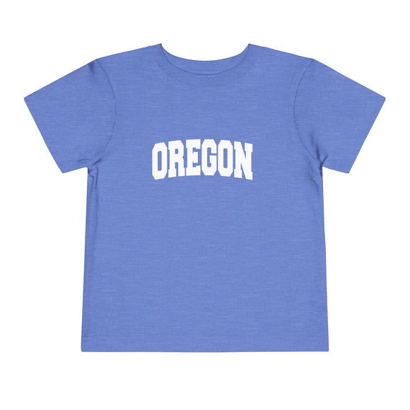 Oregon Toddler Graphic Tee - Kids Oregon Vacation Shirt