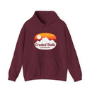 Crested Butte, Colorado Hoodie - Retro Ombre Unisex Crested Butte Hoodie Sweatshirt-2