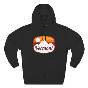 Premium Vermont Hoodie - Retro Unisex Sweatshirt - 0