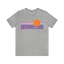 Basketball Mom T-Shirt - Retro Unisex Basketball Mom Shirt-1