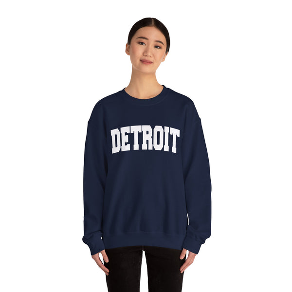 Detroit, Michigan Sweatshirt - Unisex Graphic Crewneck
