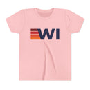 Wisconsin Youth Tee - Retro WI T-Shirt-5