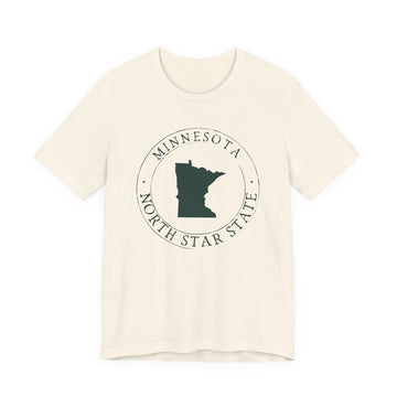 Buy natural Minnesota T-Shirt — State Graphic Tee