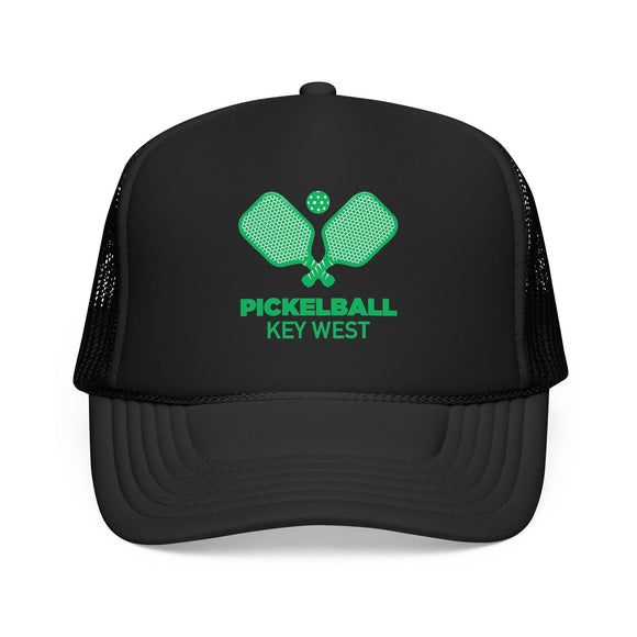 Key West, Florida Pickleball Trucker Hat - Foam Key West Cap