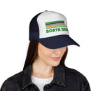 North Dakota Retro North Dakota Trucker Hat-21