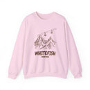 Whitefish, Montana Mountain Gondola Sweatshirt, Travel Graphic-4