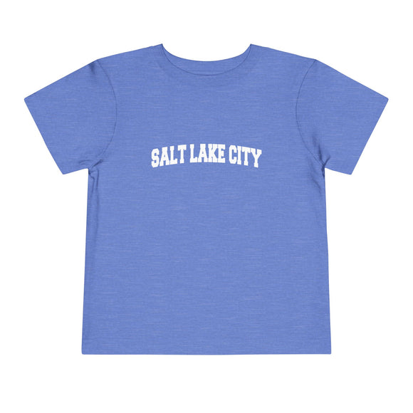 Salt Lake City, Utah Toddler Graphic Tee - Kids Salt Lake City Vacation T-Shirt