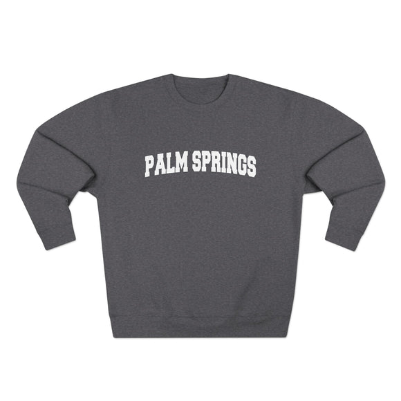 Premium Palm Springs, California Retro Graphic Sweatshirt