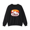 Utah Sweatshirt - Unisex Retro Ombre Utah Crewneck Sweatshirt