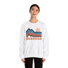 Durango, Colorado Sweatshirt Retro Mountains, Durango Unisex Graphic Crewneck