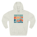 Mount Hood, Oregon Hoodie - Retro Mountain Unisex Sweatshirt-6