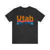 Utah T-Shirt - Mountain Sunset Unisex Utah Shirt