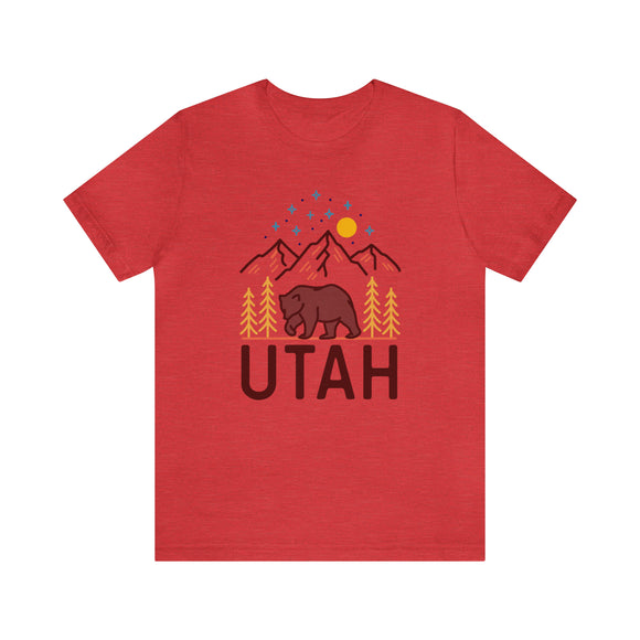 Utah T-Shirt - Retro Unisex Utah Shirt