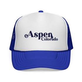 Buy royal Aspen, Colorado Retro Trucker Hat