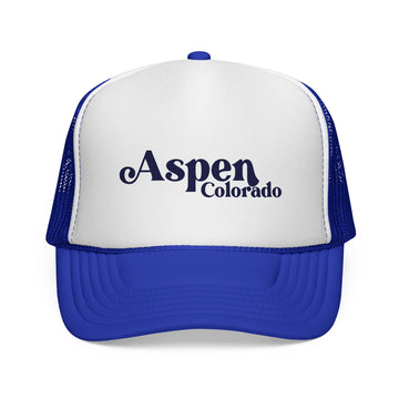 Buy royal Aspen, Colorado Retro Trucker Hat
