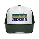 Sedona, Arizona Retro Bike Trucker Hat - Vintage Style Sedona Cap-3