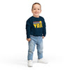 Vail, Colorado Toddler Sweatshirt - Retro Sun Vail Toddler Crewneck Sweatshirt