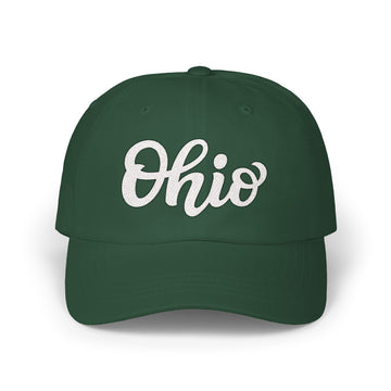 Buy spruce Ohio Dad Hat - Embroidered Ohio Classic Dad Cap